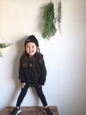 a_coordinateさん（キッズ・100cm）の冬コーディネート