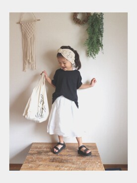 a_coordinateさん（キッズ・100cm）の夏コーディネート