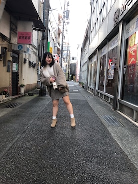 pinkさん(レディース・155cm)の冬コーディネート