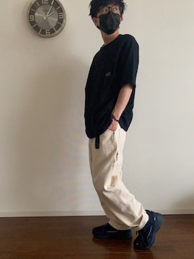 「CANTON（キャントン）のアイテム」を使った、zubolazさん（メンズ・168cm）の夏コーディネート