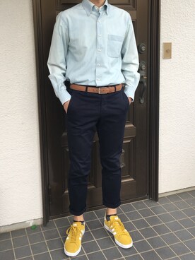 ブルー のメンズ人気ファッションコーディネート Wear