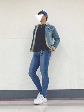 「Maxi（マキシ）のアイテム」を使った、Ryo-seiさん（メンズ・184cm）の秋コーディネート