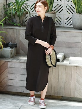 「CATERINA BERTINI（カテリーナベルティーニ）のアイテム」を使った、sae*さん（レディース・162cm）の夏コーディネート