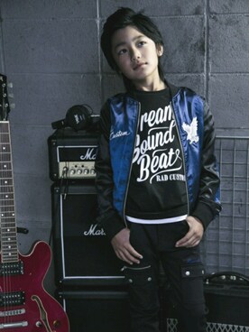 「RADCUSTOM」｜JYOさん（キッズ・140cm）の冬コーディネート