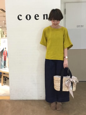 coen こすぎさん(レディース・161cm)の春コーディネート