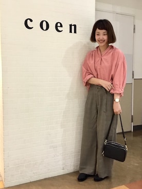 coen こすぎさん(レディース・161cm)の秋コーディネート