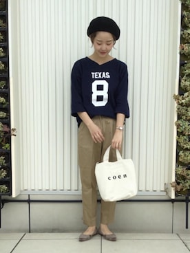 coen  こすぎさん（レディース・161cm）の春コーディネート