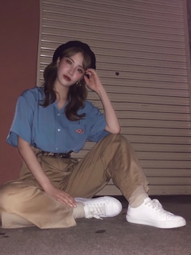 azukiさん（レディース・160cm）の秋コーディネート