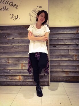 Claraさん(レディース・157cm)の春コーディネート