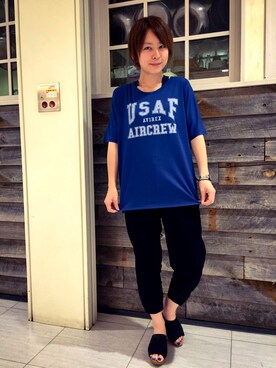 Claraさん（レディース・157cm）の夏コーディネート