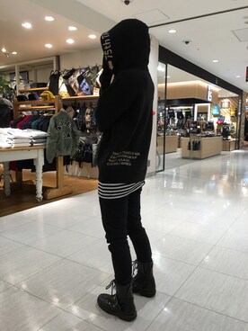 Claraさん（レディース・157cm）の秋コーディネート