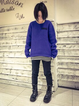 Claraさん（レディース・157cm）の秋コーディネート