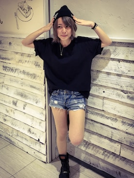 Claraさん（レディース・157cm）の夏コーディネート