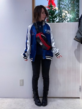 Claraさん（レディース・157cm）の冬コーディネート