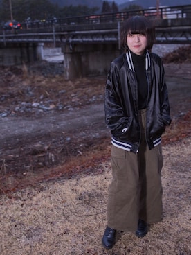 Claraさん（レディース・157cm）の春コーディネート