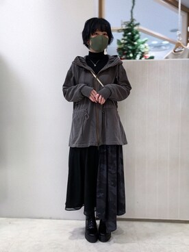 Claraさん(レディース・157cm)の冬コーディネート