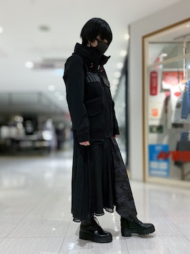 Claraさん（レディース・157cm）の冬コーディネート