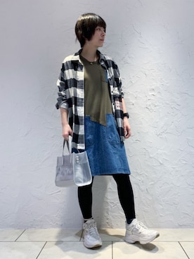 Claraさん（レディース・157cm）の春コーディネート