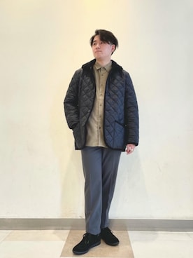 「Traditional Weatherwear」｜「アイテム（その他アウター）」を使った、sugii_kさん（メンズ・170cm）の秋コーディネート