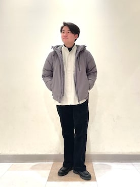 「green label relaxing（グリーンレーベルリラクシング）のアイテム（その他アウター）」を使った、sugii_kさん（メンズ・170cm）の冬コーディネート