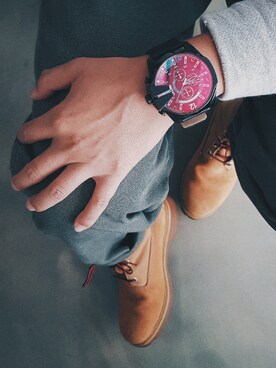 「OVERKILL inc.（オーバーキル）のアイテム」を使った、GenieChenさん（メンズ・177cm）の秋コーディネート