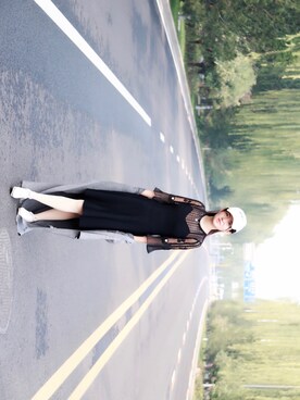 「ONLY（オンリー）のアイテム（ワンピース/ドレス）」を使った、mengzaizuiqingtianさん（レディース・164cm）の春コーディネート