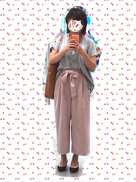 「mitis（ミティス）のアイテム」を使った、sayochinさん（レディース・158cm）の夏コーディネート
