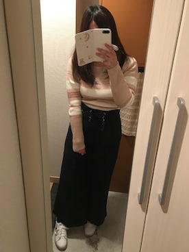 「アイテム（PC・スマホグッズ/家電）」を使った、夏鈴ちゃんさん（レディース・155cm・20代）の春コーディネート