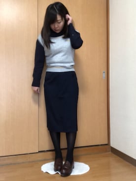 夏鈴ちゃんさん（レディース・155cm）の冬コーディネート