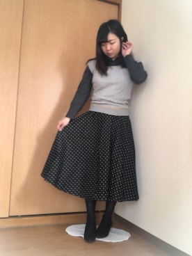 夏鈴ちゃんさん（レディース・155cm）の春コーディネート