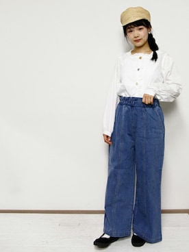 「paravion（パラビオン）のアイテム」を使った、ParAvionさん（レディース・155cm）の春コーディネート