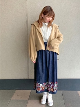 ParAvionさん（レディース・159cm）の春コーディネート