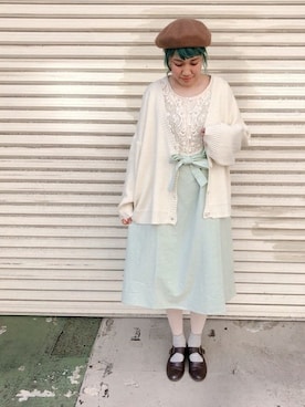 「paravion（パラビオン）のアイテム」を使った、ParAvionさん（レディース・161cm）の春コーディネート