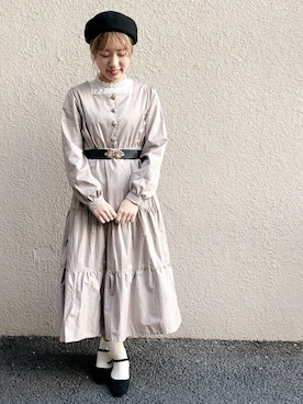 「paravion（パラビオン）のアイテム」を使った、ParAvionさん（レディース・154cm）の春コーディネート