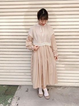 「Hamble by Par Avion（ハンブルバイパラビオン）のアイテム」を使った、ParAvionさん（レディース・154cm）の春コーディネート