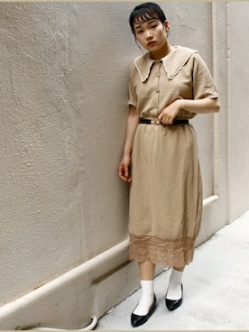 「paravion（パラビオン）のアイテム」を使った、ParAvionさん（レディース・155cm）の夏コーディネート