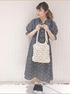 「Hamble by Par Avion（ハンブルバイパラビオン）のアイテム」を使った、ParAvionさん（レディース・160cm）の夏コーディネート