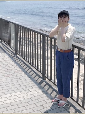 「paravion（パラビオン）のアイテム」を使った、ParAvionさん（レディース・160cm）の夏コーディネート