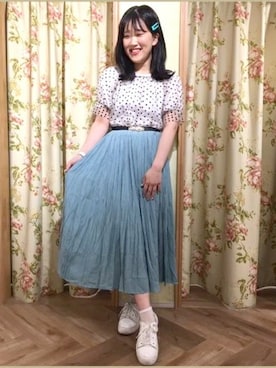 「paravion（パラビオン）のアイテム」を使った、ParAvionさん（レディース・154cm）の夏コーディネート