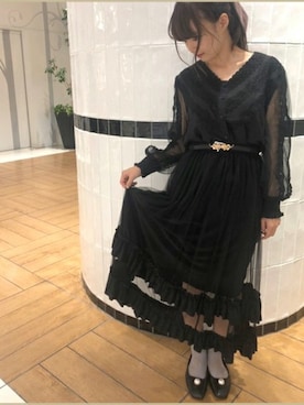 「paravion（パラビオン）のアイテム」を使った、ParAvionさん（レディース・160cm）の冬コーディネート