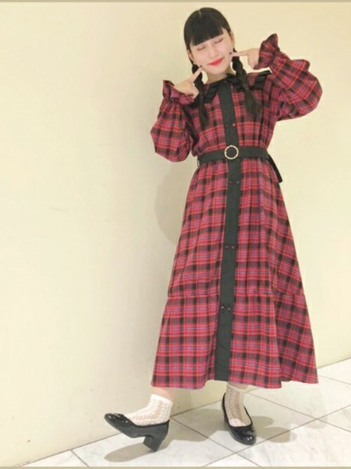 パラビオン天王寺店paravionさんのワンピースを使ったコーディネート Zozotown