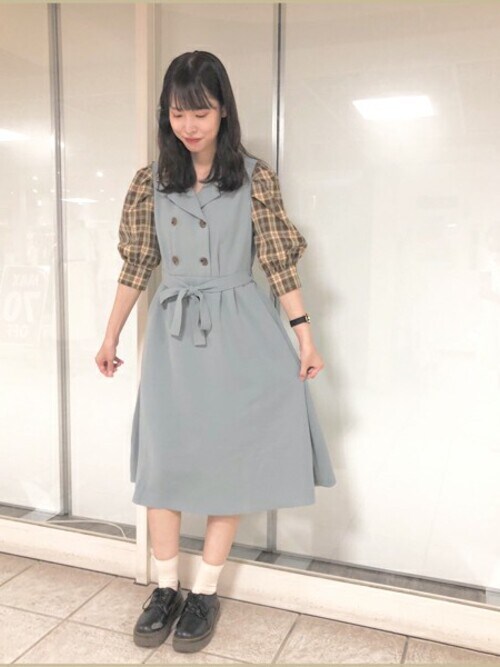 パラビオン新潟店paravionさんのワンピースを使ったコーディネート Zozotown
