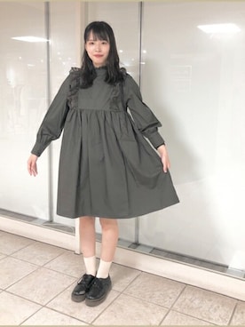 「ミニワンピ」｜ParAvionさん（レディース・167cm）の夏コーディネート