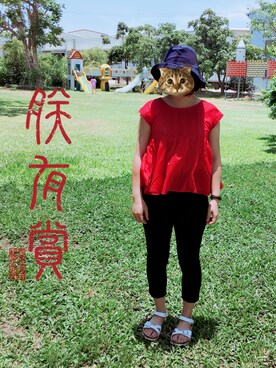 「棉麻」｜Pessi🇹🇼さん（レディース・162cm）の夏コーディネート
