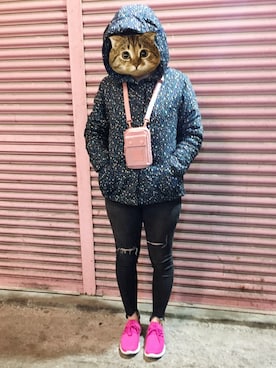 「UNKNOWN.（アンノウン）のアイテム（バッグ）」を使った、Pessi🇹🇼さん（レディース・162cm）の秋コーディネート