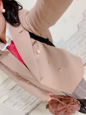 「ROOM903（ルームナインオースリー）のアイテム」を使った、たのさん（レディース・159cm）の秋コーディネート