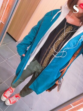 S さん（レディース・155cm）の春コーディネート