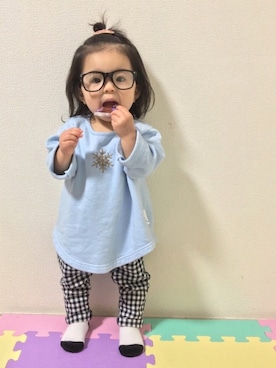 ☆yuuuuua☆さん（キッズ・70cm）の春コーディネート