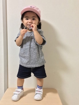 ☆yuuuuua☆さん（キッズ・70cm）の夏コーディネート