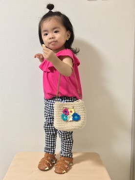 ☆yuuuuua☆さん（キッズ・70cm）の夏コーディネート